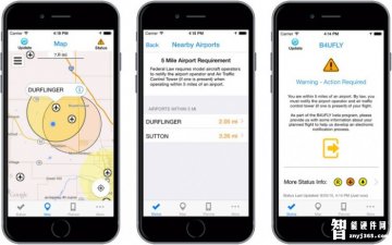 美国FAA推出无人机管制App——B4UFLY