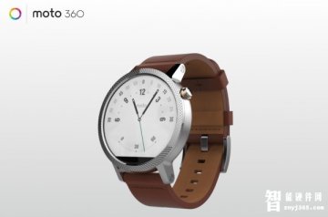 Moto 360 二代底部还是有黑条，看看产品经理